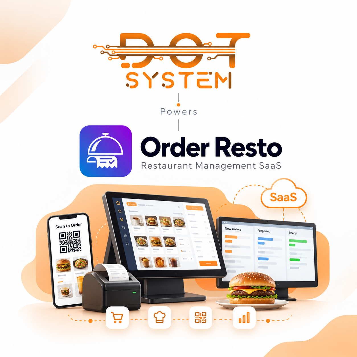 Order Resto: Restaurant POS & Kitchen Display SaaS