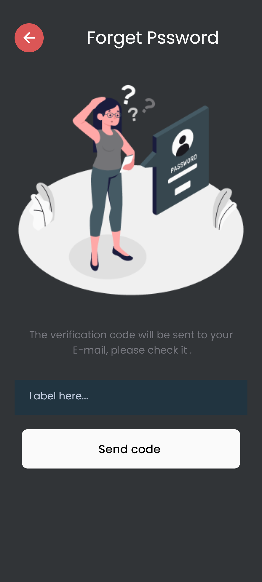 Firebase and FCM notification settings screen in Surveying System app